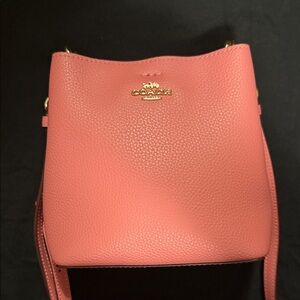 Coach Coral Leather Crossbody Bag